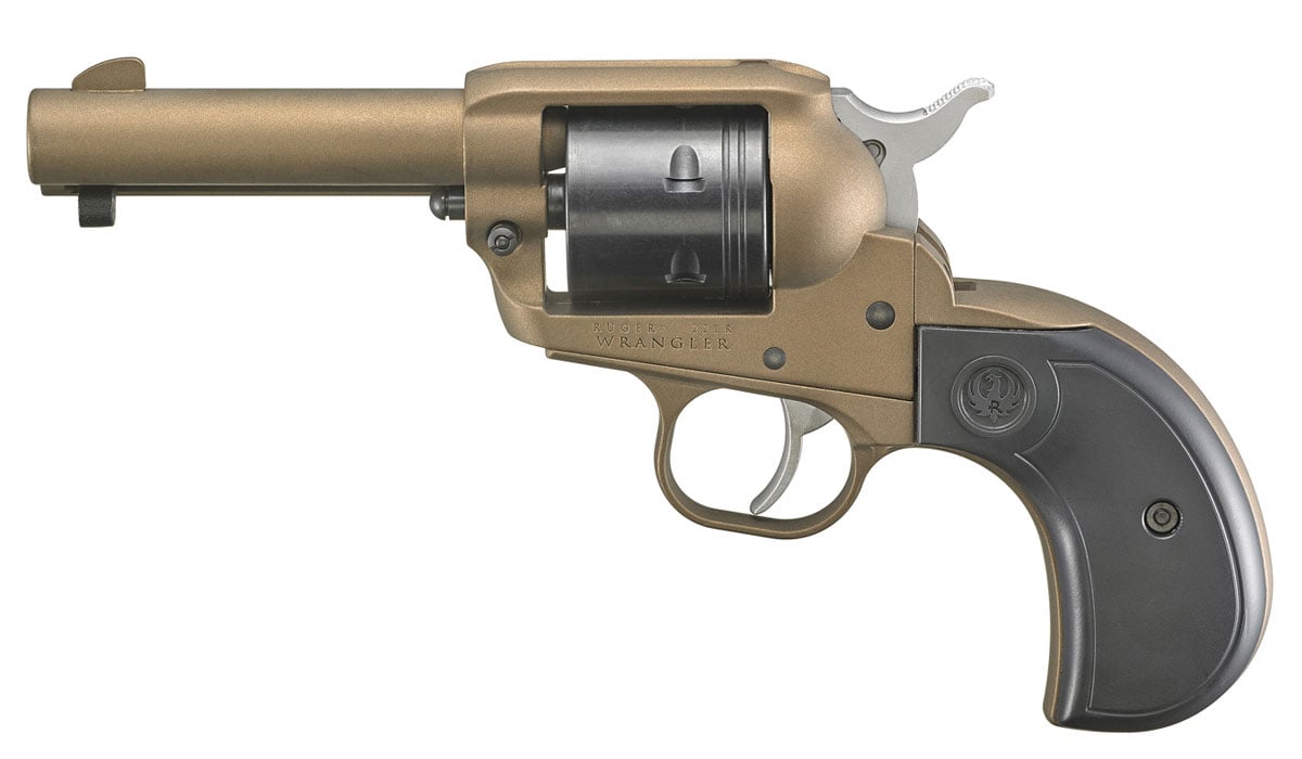 Ruger Wrangler 3.75 inch .22 LR Birdshead Bronze