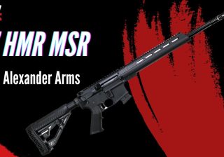 Alexander Arms Shot Show 2024 — .17 HMR AR package with Hawk optic