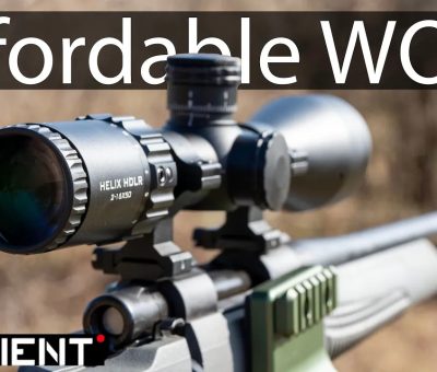 Element Optics Helix HD and Helix HDLR hunting rifle scopes booth first look