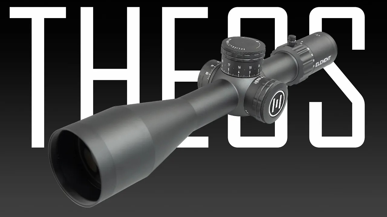 Element Optics Theos 6-36x56 flagship precision rifle scope booth first look
