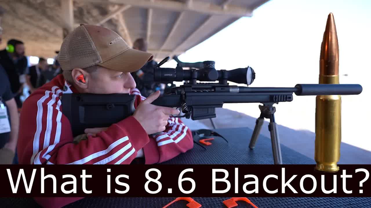 Faxon Firearms 8.6 Blackout Shot Show 2022 range interview first look