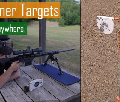 Hammer Targets AR500 steel gong with integrated slide hammer