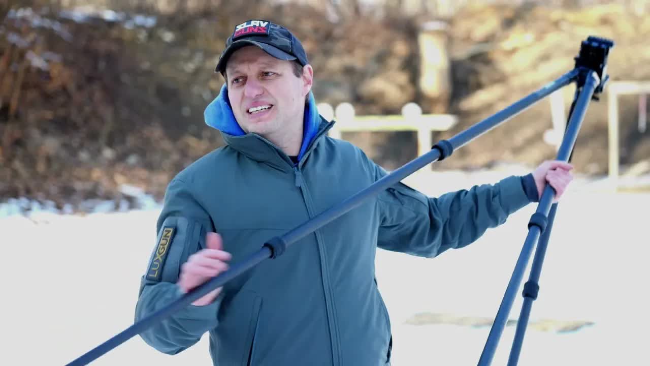 LuxGun Hunt Tripod — SlavGuns unboxing and outdoor impressions