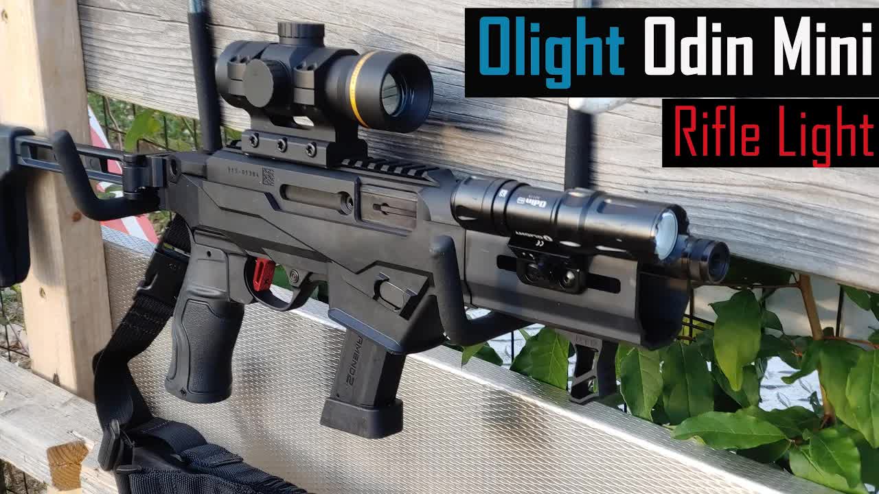 Olight Odin Mini compact weapon-mounted flashlight review