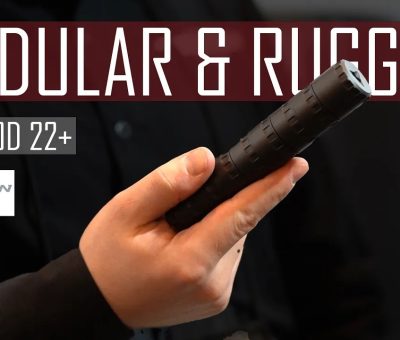 Precision Armament Aeromod 22 Plus modular rimfire suppressor Shot Show 2023