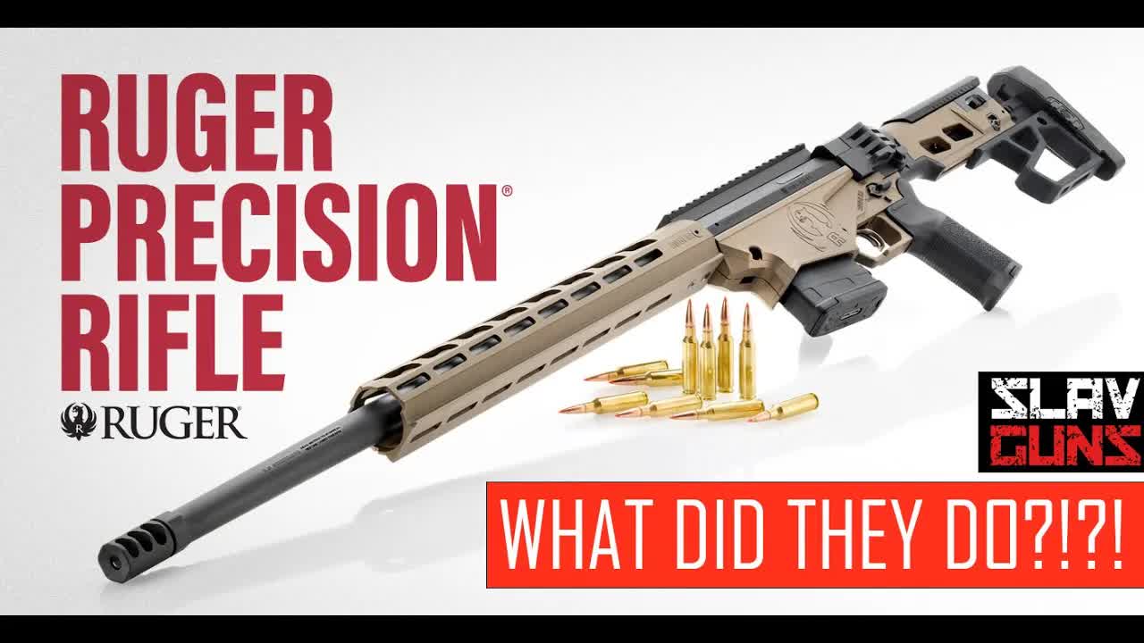 Ruger next-generation Precision Rifle — SlavGuns walkthrough