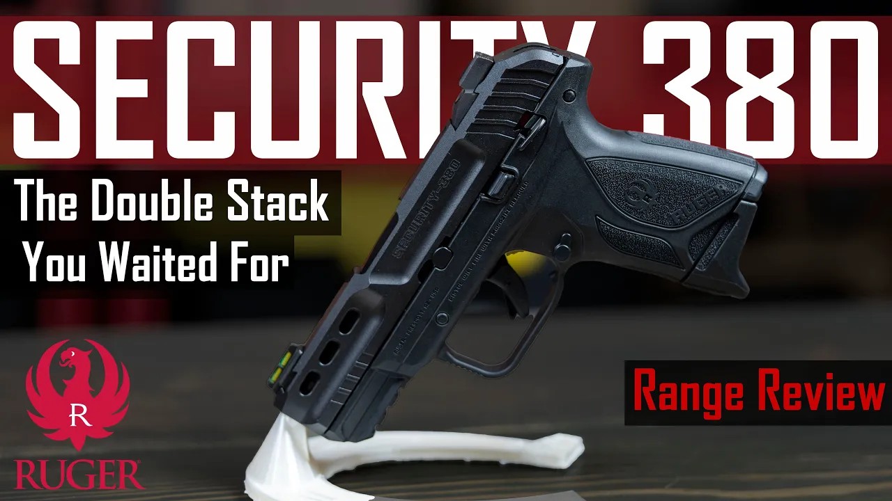 Ruger Security-380 double-stack .380 ACP compact pistol range review