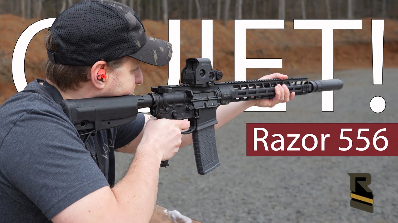 Rugged Razor 556 suppressor interview and first shots at PSA The Gathering 2022