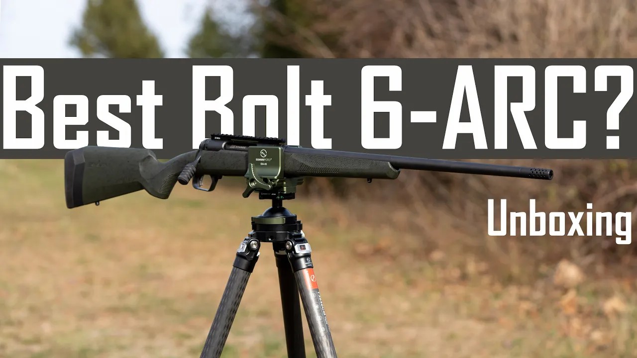 Savage 110 Switchback 6mm ARC Sportsman Warehouse exclusive bolt gun unboxing