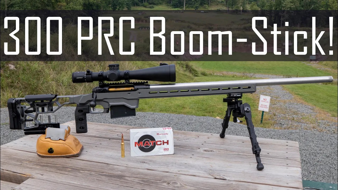 Savage Elite Precision 300 PRC bolt-action chassis rifle detailed range review