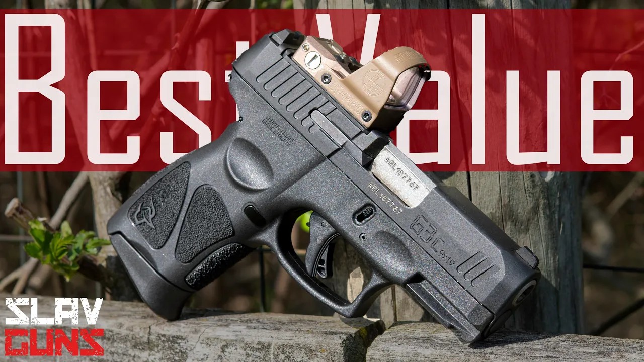Taurus G3C TORO optics-ready 9mm compact pistol with red dot