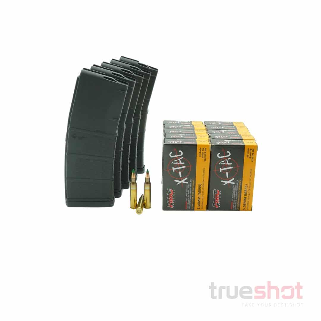 True Shot MFT AR mag and PMC ammo bundle