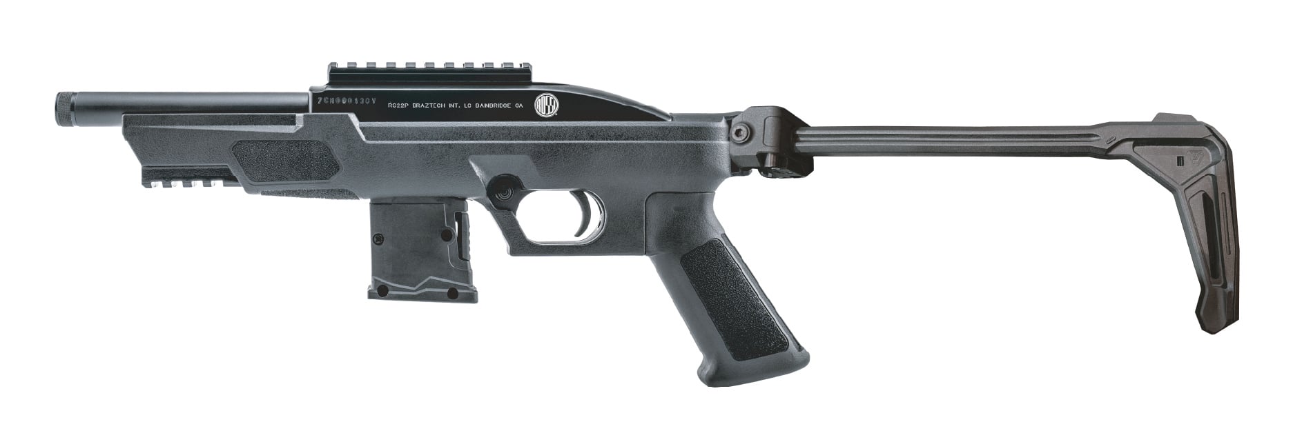 Rossi RS22P 6 inch 22LR pistol with MP brace