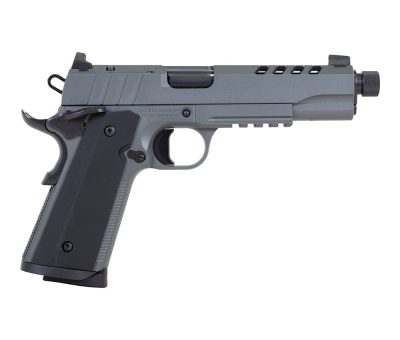 Tisas USA 1911 Night Stalker SF 9mm Platinum Gray