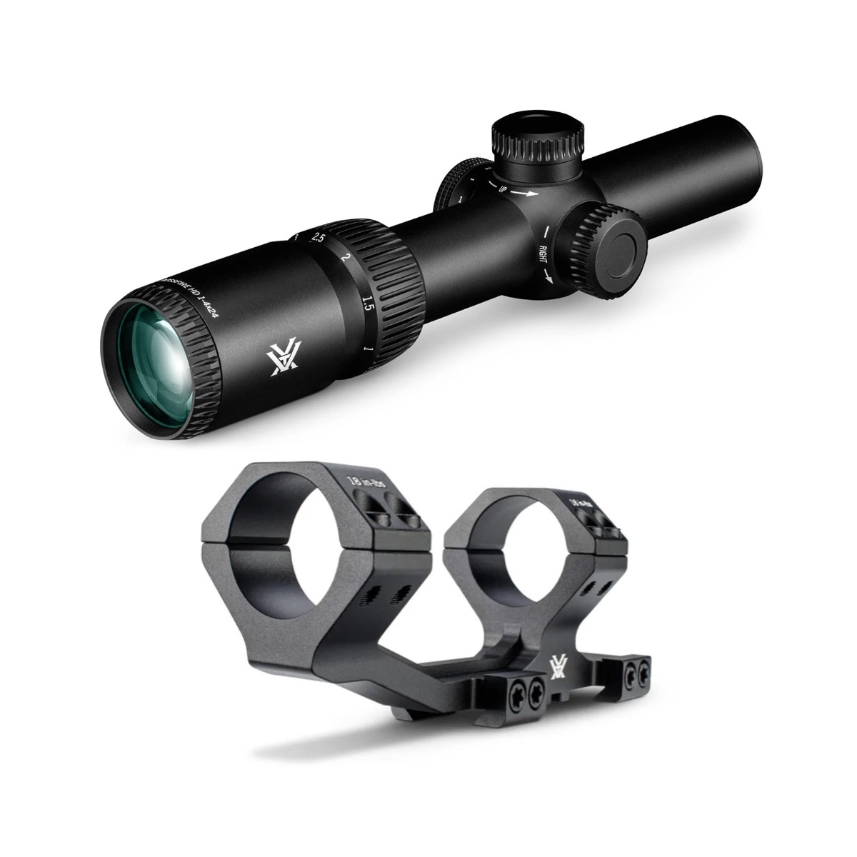 Vortex Crossfire HD 1-4x24 + Mount