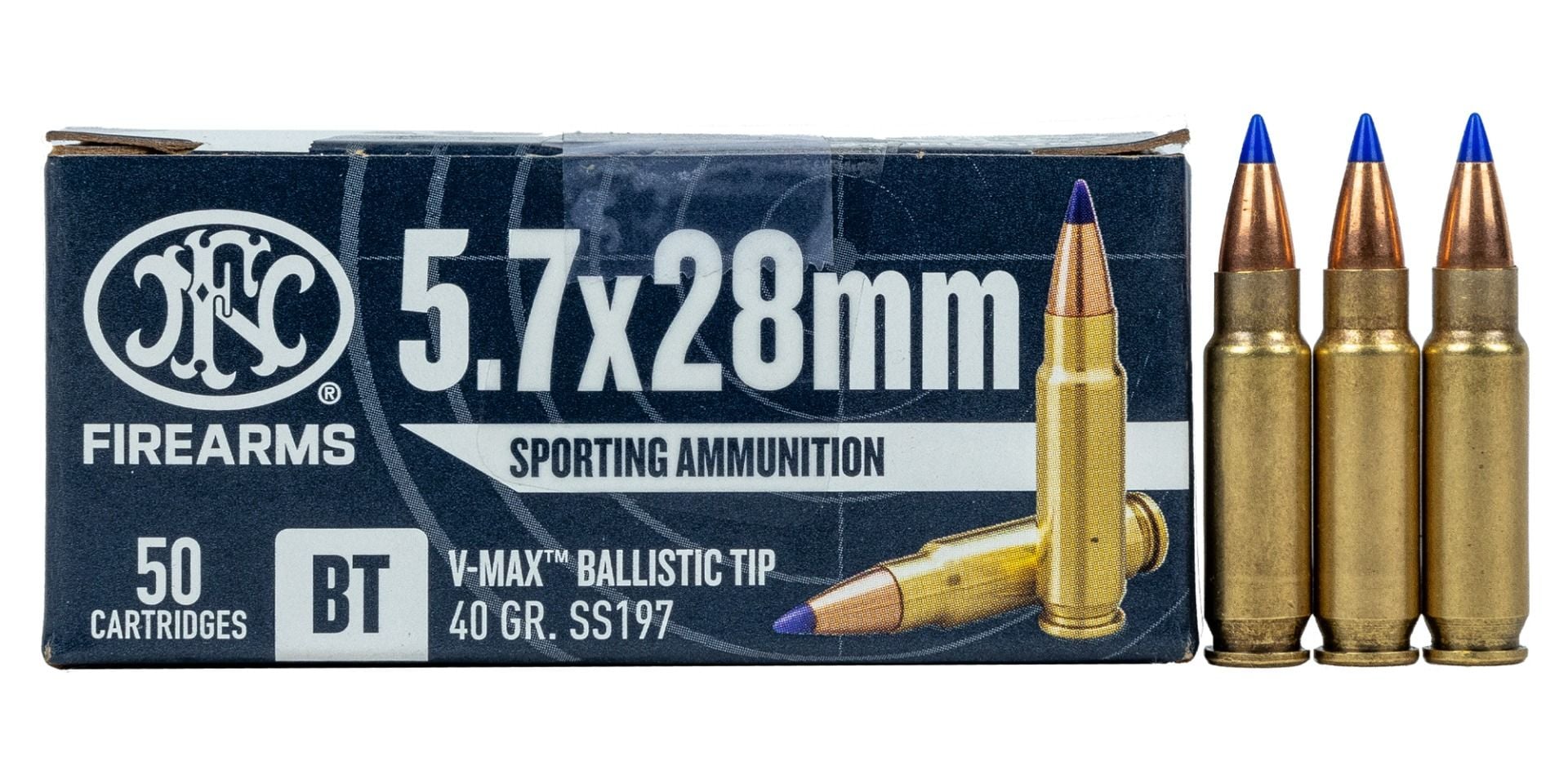 Hornady/FNH 5.7 V-Max 50rd