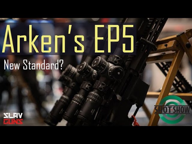 Arken Optics EP5 5-25x56 FFP rifle scope Shot Show 2022 first look