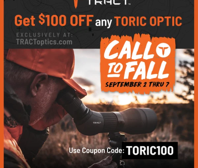 Tract Optics Call to Fall — $100 off TORIC