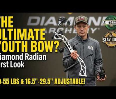 Diamond Radian youth bow at SHOT Show — SlavGuns interview
