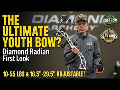 Diamond Radian youth bow at SHOT Show — SlavGuns interview