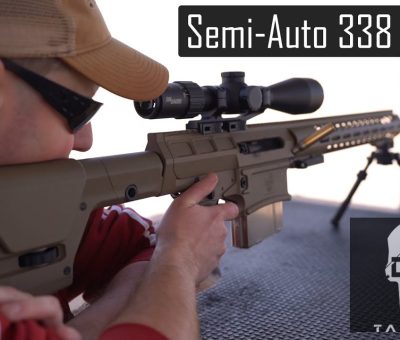 DRD Tactical Kivaari .338 Lapua Magnum semi-auto rifle Media Day 2022