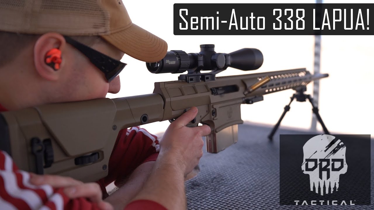DRD Tactical Kivaari .338 Lapua Magnum semi-auto rifle Media Day 2022