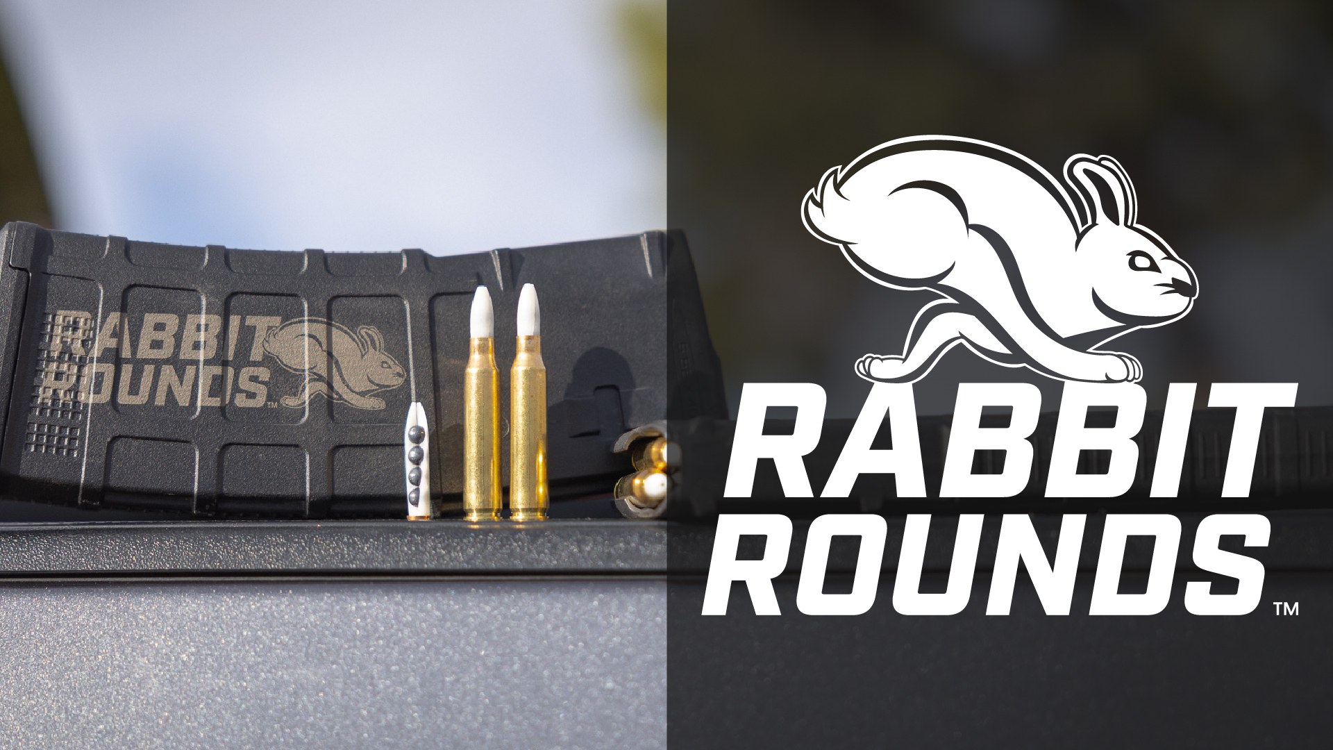 Franklin Armory Rabbit Rounds multi-projectile 5.56 ammunition — official product imagery