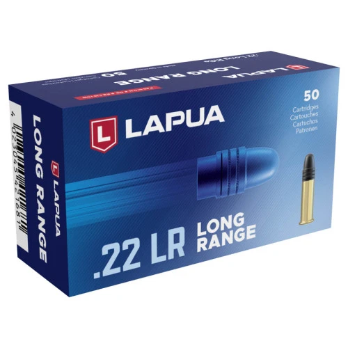 Lapua Long Range .22 LR ammunition, 50-round box