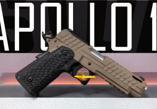 Live Free Armory Apollo 11 double-stack 1911 NRA 2023 booth interview