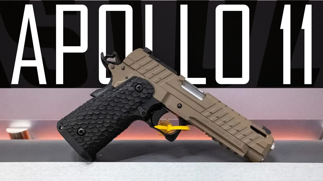 Live Free Armory Apollo 11 double-stack 1911 NRA 2023 booth interview
