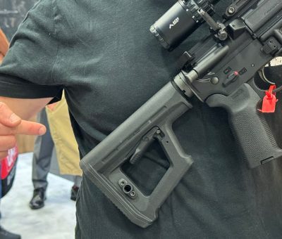 Magpul MOE V2 and MOE-PR carbine stocks NRA 2024 booth first look