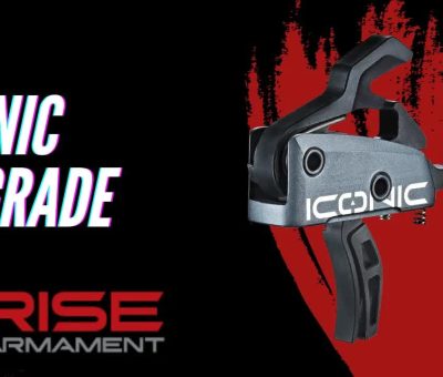 Rise Armament Shot Show 2024 booth — Iconic trigger, 700 triggers, Watchman .22 ARC
