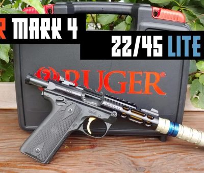 Ruger Mark IV 22/45 Lite .22 LR rimfire pistol review