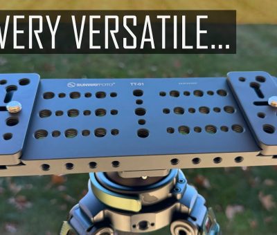 Sunwayfoto Tac Table tactical table — SlavGuns unboxing and outdoor impressions