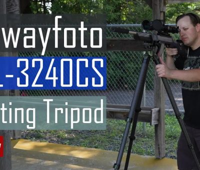 Sunwayfoto TL3240CS carbon fiber shooting tripod with lever locks