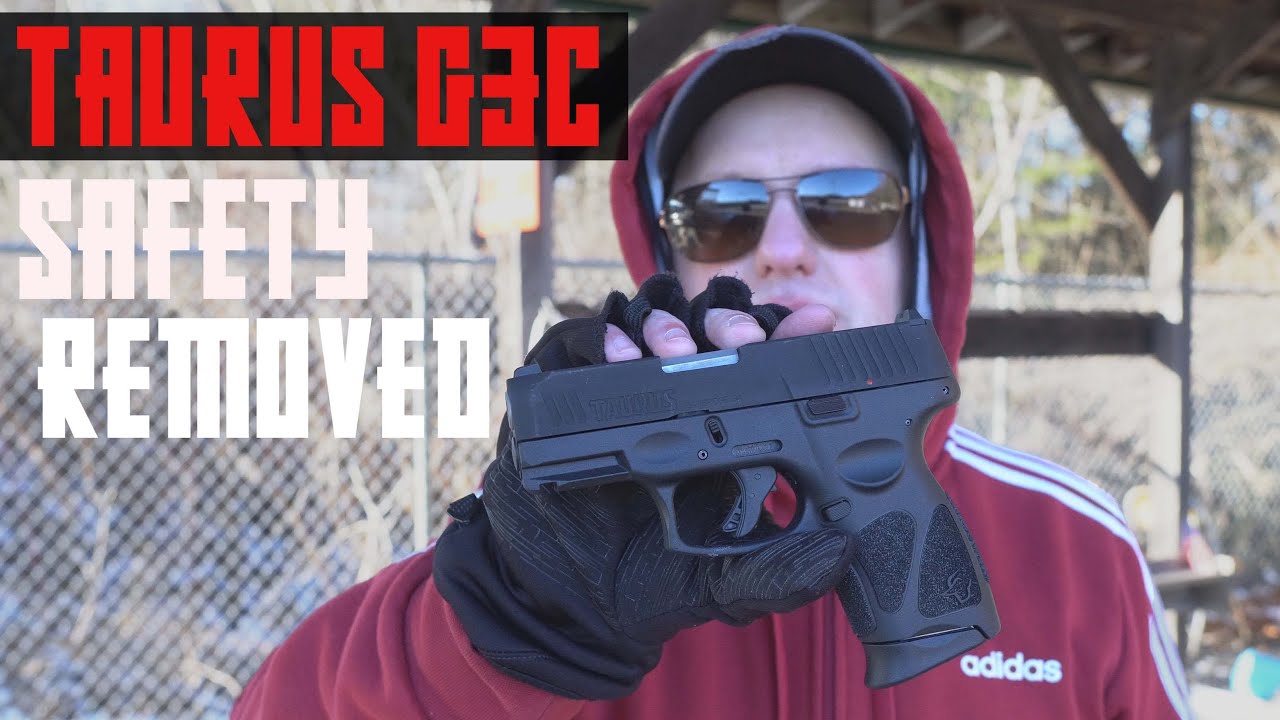 Taurus G3C SR 9mm compact pistol without external safety range review