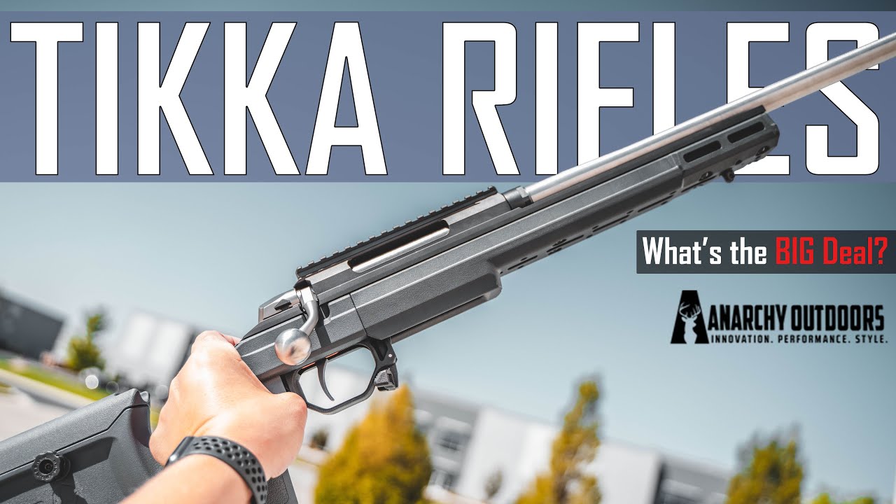 Tikka T1x and T3x discussion with Anarchy Outdoors — SlavGuns