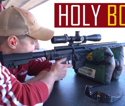 Uintah Precision bolt-action AR Shot Show 2022 range demo 960 yards 13 inch barrel