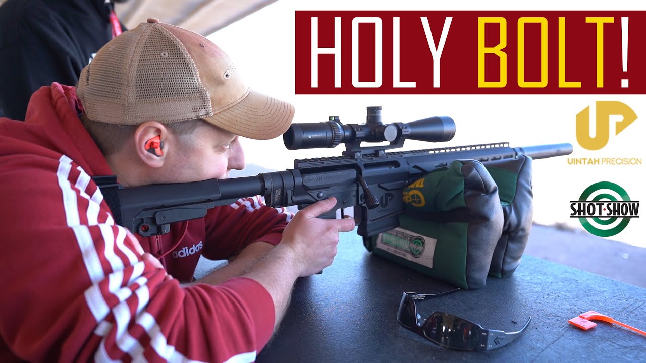 Uintah Precision bolt-action AR Shot Show 2022 range demo 960 yards 13 inch barrel