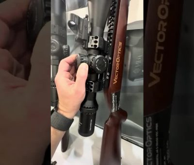 Vector Optics Continental Gen 2 swappable turret caps — SlavGuns Shot Show first look