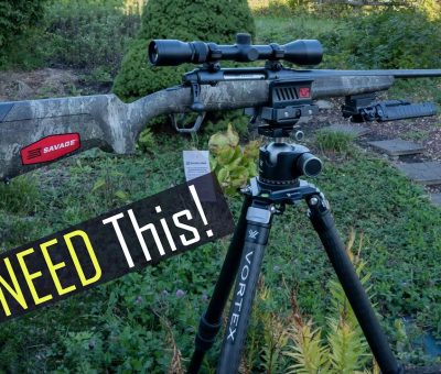Vortex Radian carbon fiber shooting tripod first look