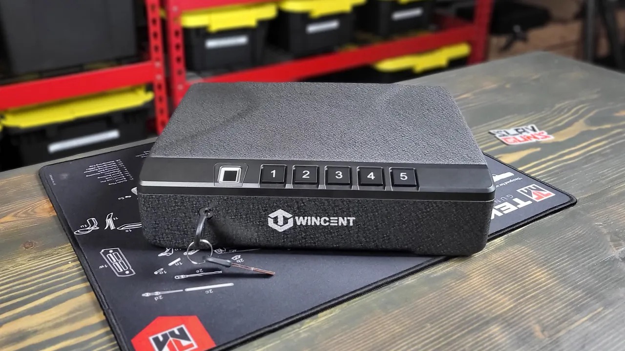 Wincent biometric two-pistol gun safe review