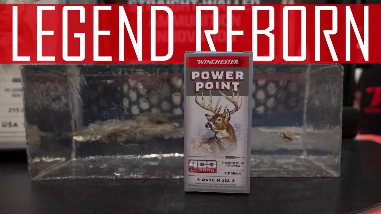 Winchester 400 Legend cartridge NRA 2023 booth interview