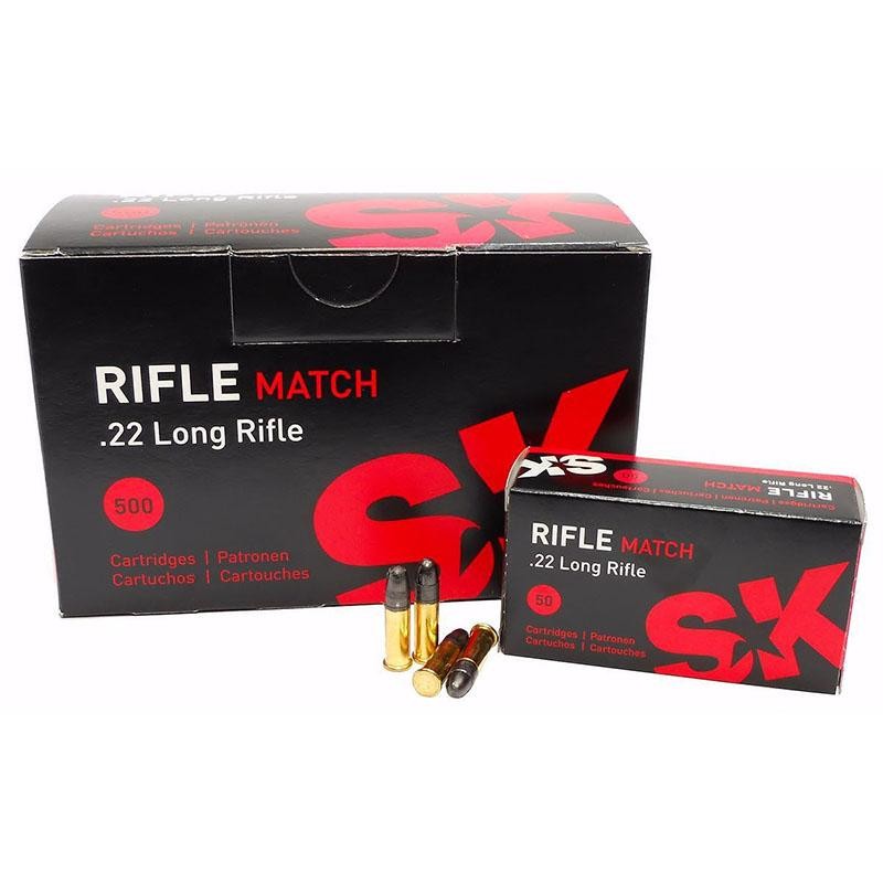 SK Rifle Match .22 LR 50rd