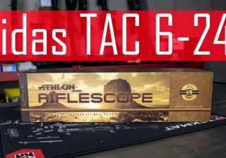 Athlon Midas TAC 6-24x50 FFP rifle scope unboxing first look