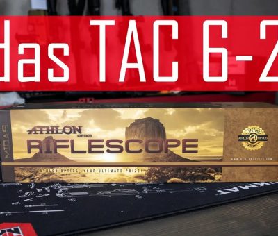 Athlon Midas TAC 6-24x50 FFP rifle scope unboxing first look