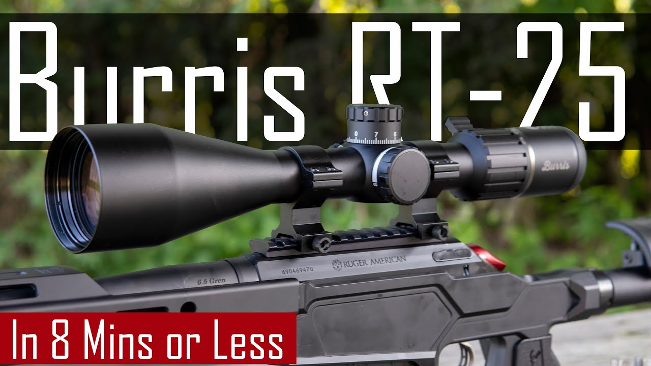 Burris RT-25 5-25x56 FFP rifle scope review