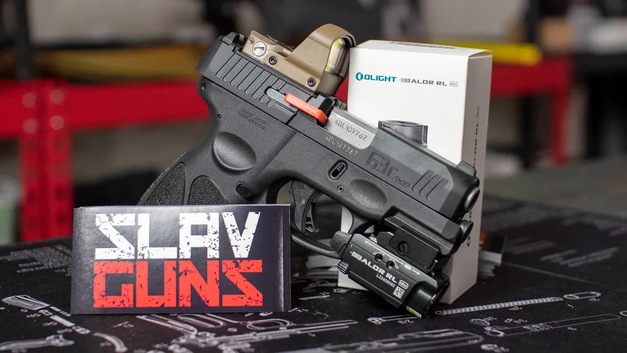 Olight Baldr Mini RL pistol light and red laser combo