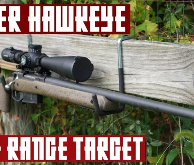 Ruger Hawkeye Long Range Target 6.5 PRC rifle with Leupold Mark 5HD scope