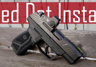 How to install a red dot sight on the Ruger Max-9 pistol